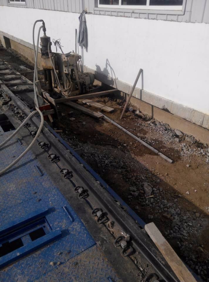 杨林街道注浆治理铁路高路基沉陷病害